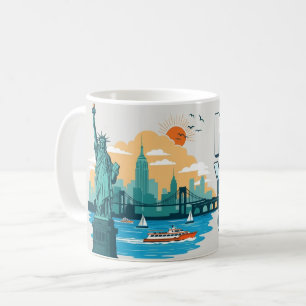 New York City Traum Tasse