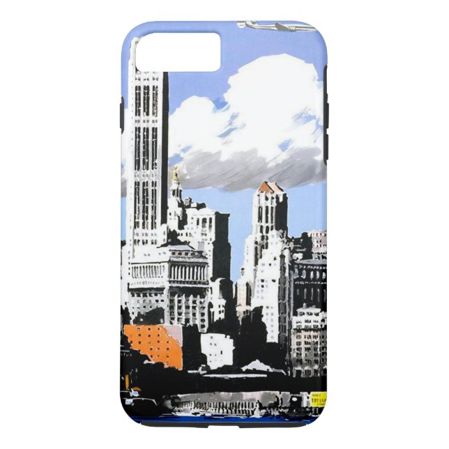 New York City Travel iPhone 7 Plus Fall Case-Mate iPhone Hülle (Rückseite)