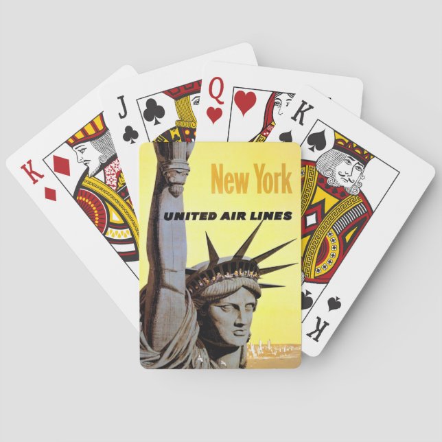 New York City Travel Spielkarten (Rückseite)