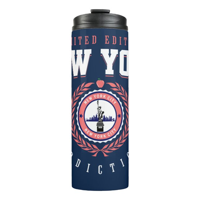 New York City Traveller Sports Style  Thermosbecher (Vorderseite)