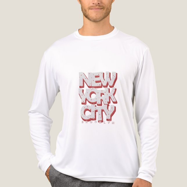 new york city  Tri-Blend shirt (Vorderseite)