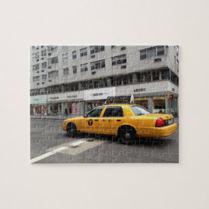 New York City Upper East Side Yellow Taxi Cab NYC
