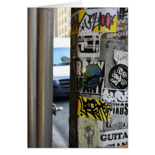 New York City Urban Graffiti Street Art Foto
