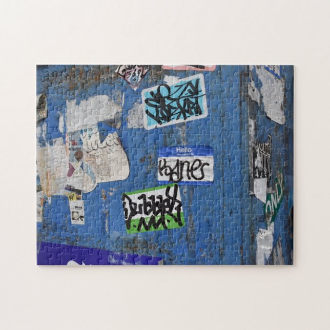 New York City Urban Graffiti Street Fotografie (Horizontal)