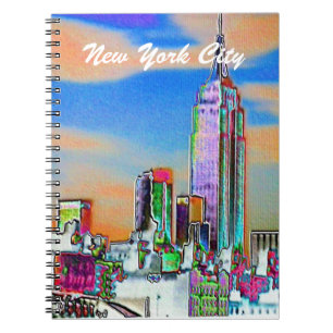 New York City USA Notizblock