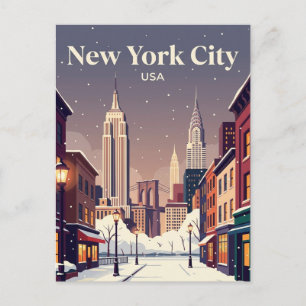 New York City USA Postkarte