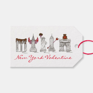 New York City Valentine NYC Sehenswürdigkeiten Ges Geschenkanhänger