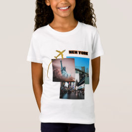 New York City Vibes - Urban Travel Collage T-Shirt