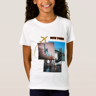 New York City Vibes - Urban Travel Collage T-Shirt