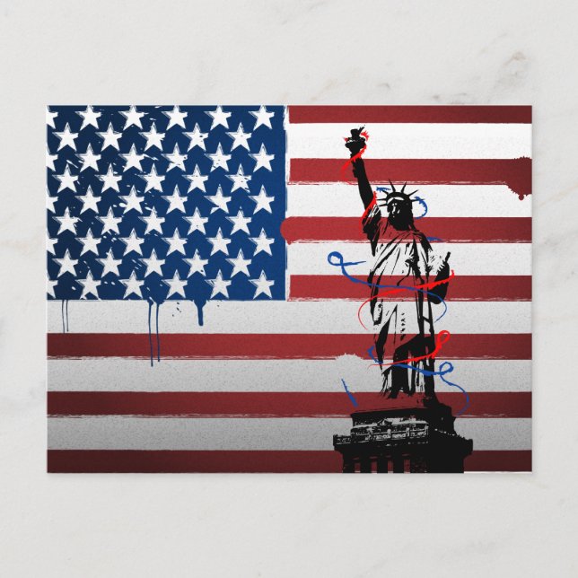 New York City White EDT Postkarte (Vorderseite)