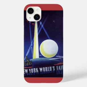 New York City World's Fair in 1939, Vintage Travel Case-Mate iPhone 14 Plus Hülle