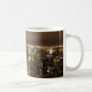 New York City zur nächtlichen Tasse