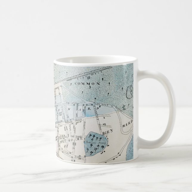 New- York Citykarte, 1728 Kaffeetasse (Rechts)