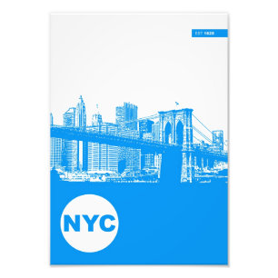 New- York Cityplakat Fotodruck