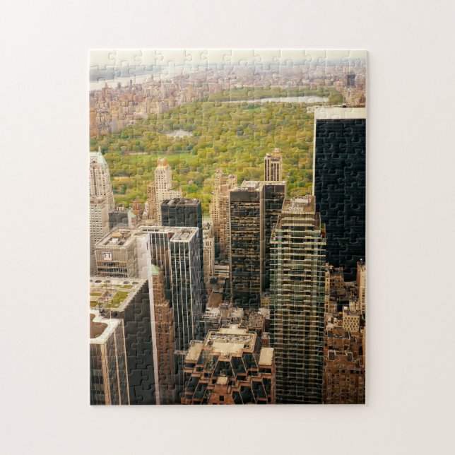New- York Citypuzzlespiel - Central Park und (Vertikal)