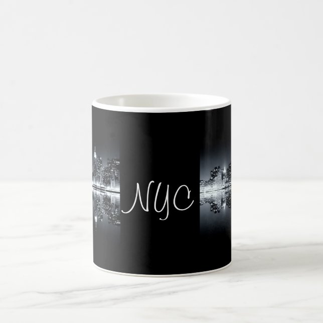 New- York Cityreflexionen Kaffeetasse (Mittel)