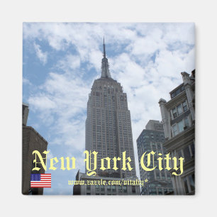 New- York Cityreich-Staats-Gebäudemagnet Magnet