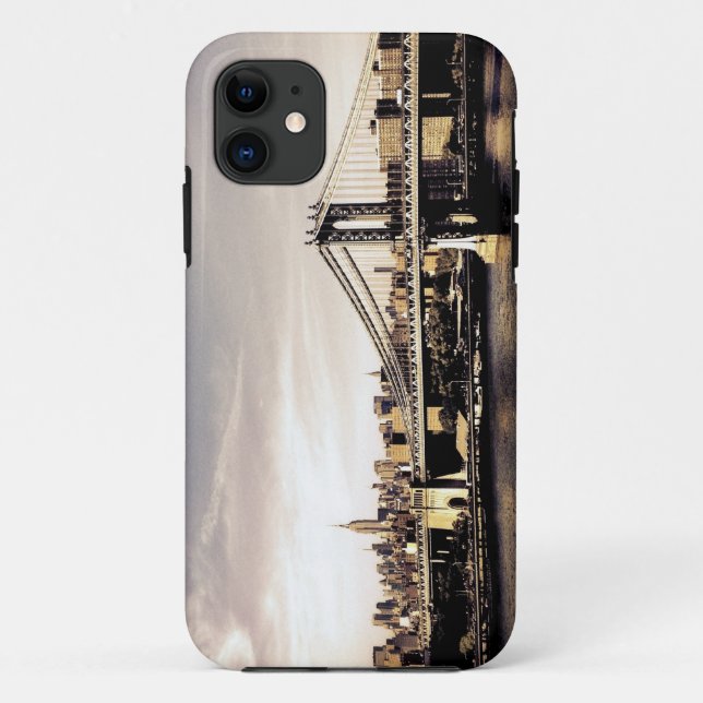 New- York CitySkyline im Sonnenlicht Case-Mate iPhone Hülle (Rückseite)
