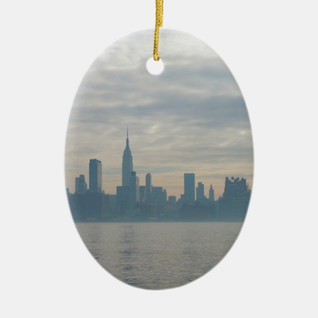 New- York CitySkyline Keramikornament (Vorne)