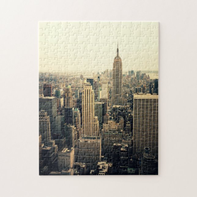 New- York CitySkyline-Puzzlespiel - Klassiker (Vertikal)