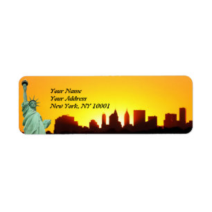 New- York CitySkyline und das Freiheitsstatue