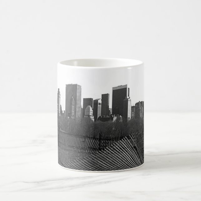 New- York CitySkyline vom Central Park Kaffeetasse (Mittel)
