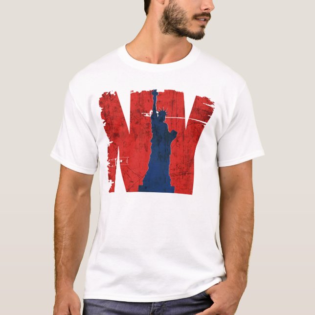 New- York CityT - Shirt, städtischer NYC Mode-T - T-Shirt (Vorderseite)