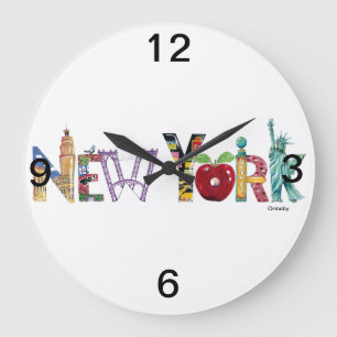 New- York CityWanduhr Große Wanduhr