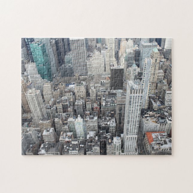 New- York Citywolkenkratzer von oben (Horizontal)