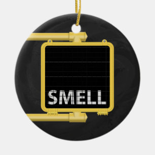 New York Crosswalk - Schildchen riechen Keramikornament