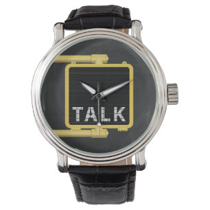 New York Crosswalk Sign Talk Armbanduhr