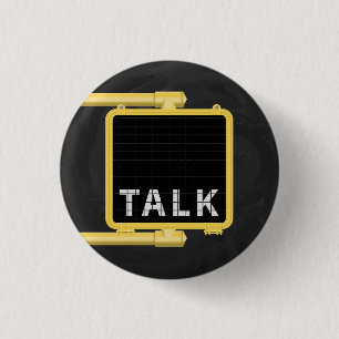 New York Crosswalk Sign Talk Button