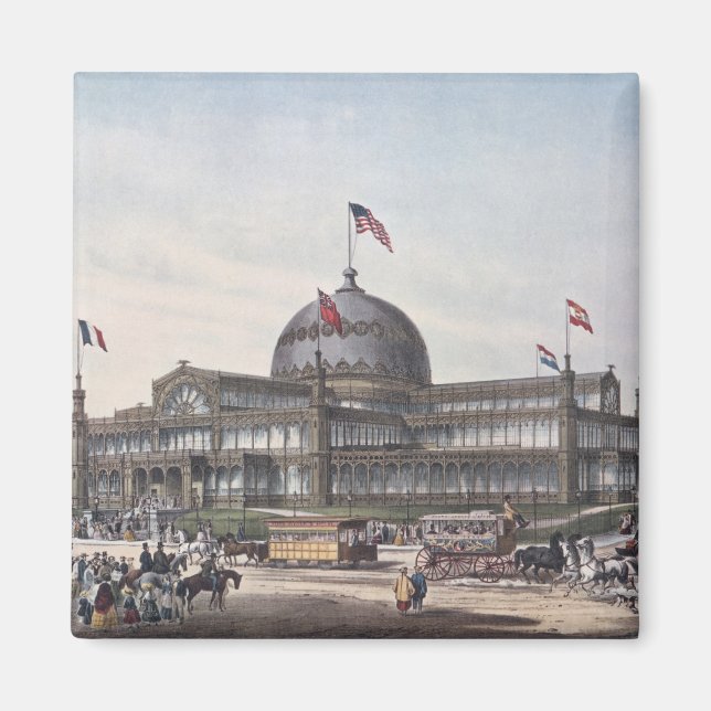 New York Crystal Palace Magnet (Vorne)