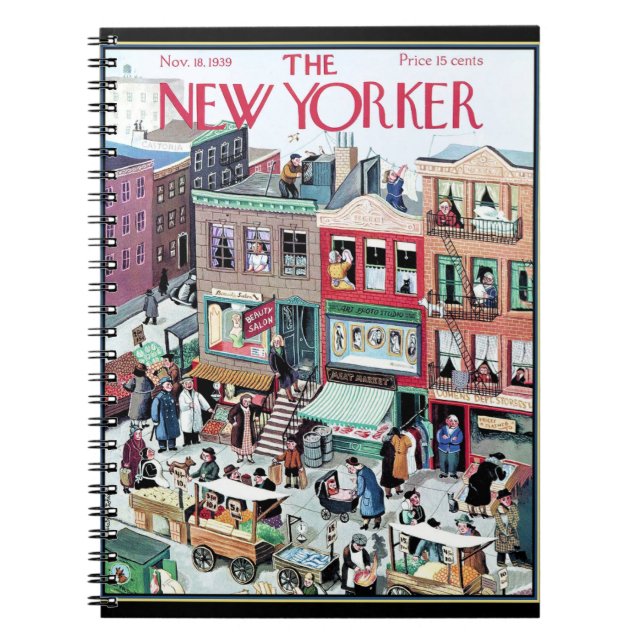 New York Daily Life Notizblock (Vorderseite)