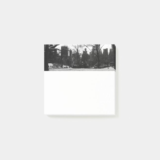 New York dans les notes hivernales post-it® (Devant)