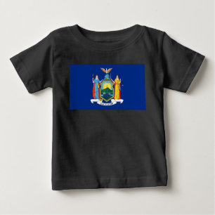 New York: Der Empire State, Zuhause Big Apple Flag Baby T-shirt