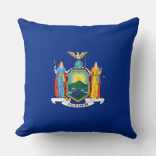 New York: Der Empire State, Zuhause Big Apple Flag Kissen