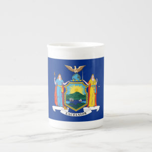 New York: Der Empire State, Zuhause der Big Apple  Prozellantasse