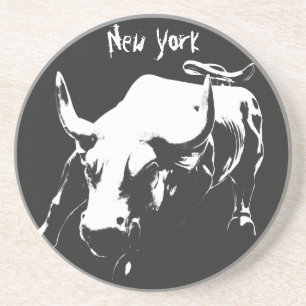 New York Dessous de verre NY Landmark Bull Souveni