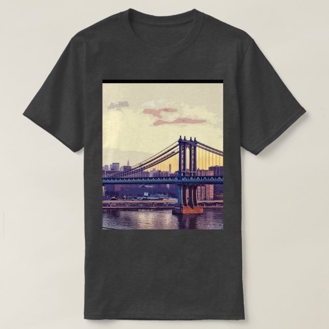 New York Die Stadt, die nie schläft Graphic T-Shirt (Design vorne)