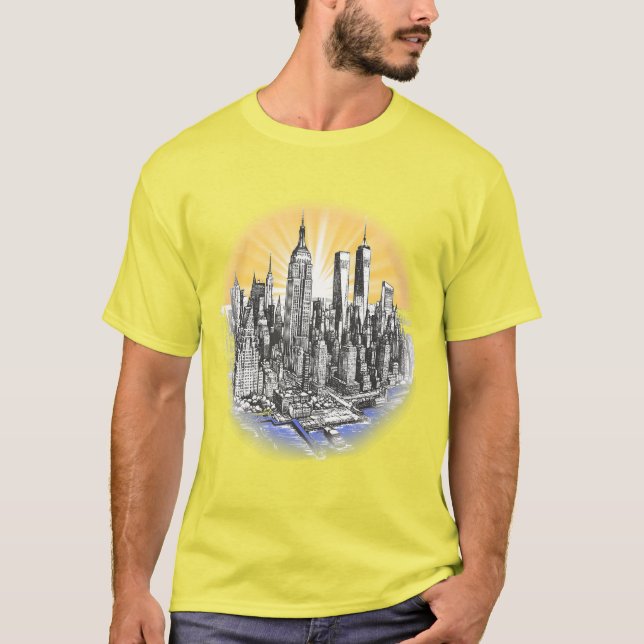 New York - Docks T-Shirt (Vorderseite)