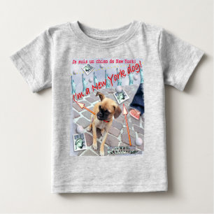 New York Dog Baby T-shirt