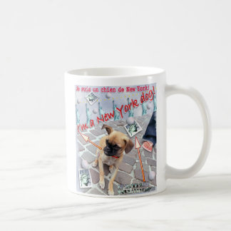 New York Dog Kaffeetasse