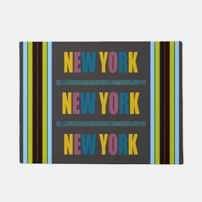 New York Doormat Fußmatte (Vorderseite)