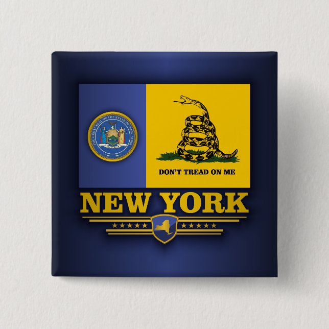 New York (DTOM) Button (Vorderseite)