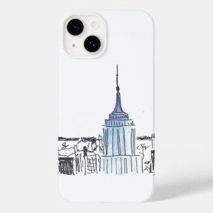 New York Empire State Building iPhone / coque ipad