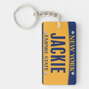 New York Empire State License Plate Art Custom