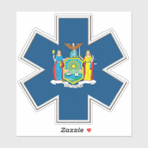 New York EMS Aufkleber
