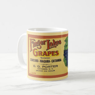 New York Finger Lakes Tasse
