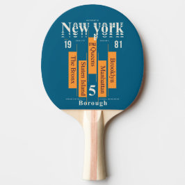 New York Five Boroughs: Urban Legacy Tischtennis Schläger